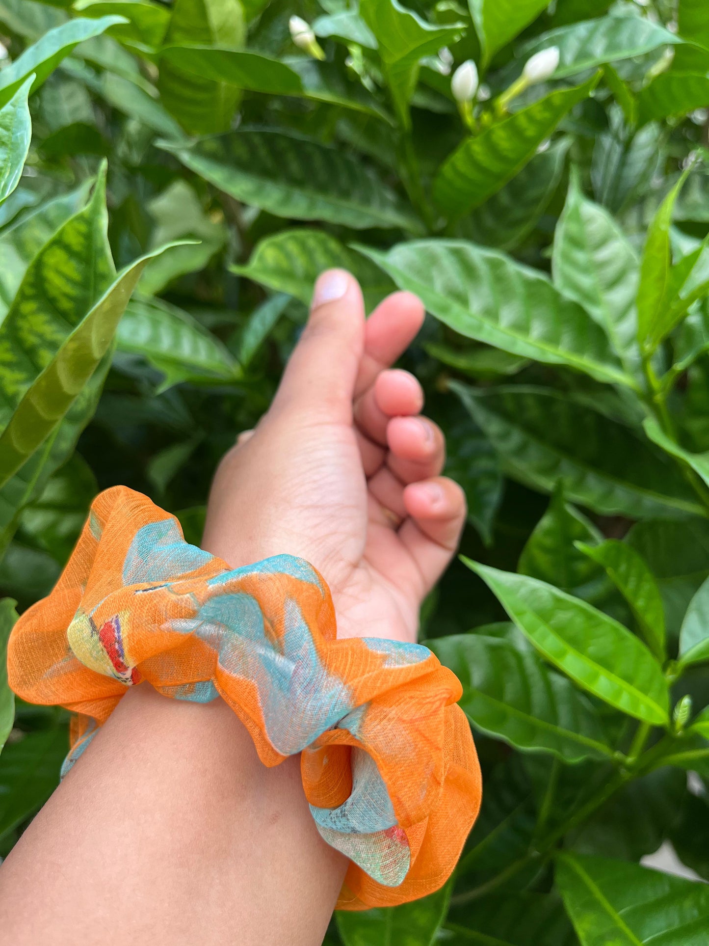Scrunchie Orange