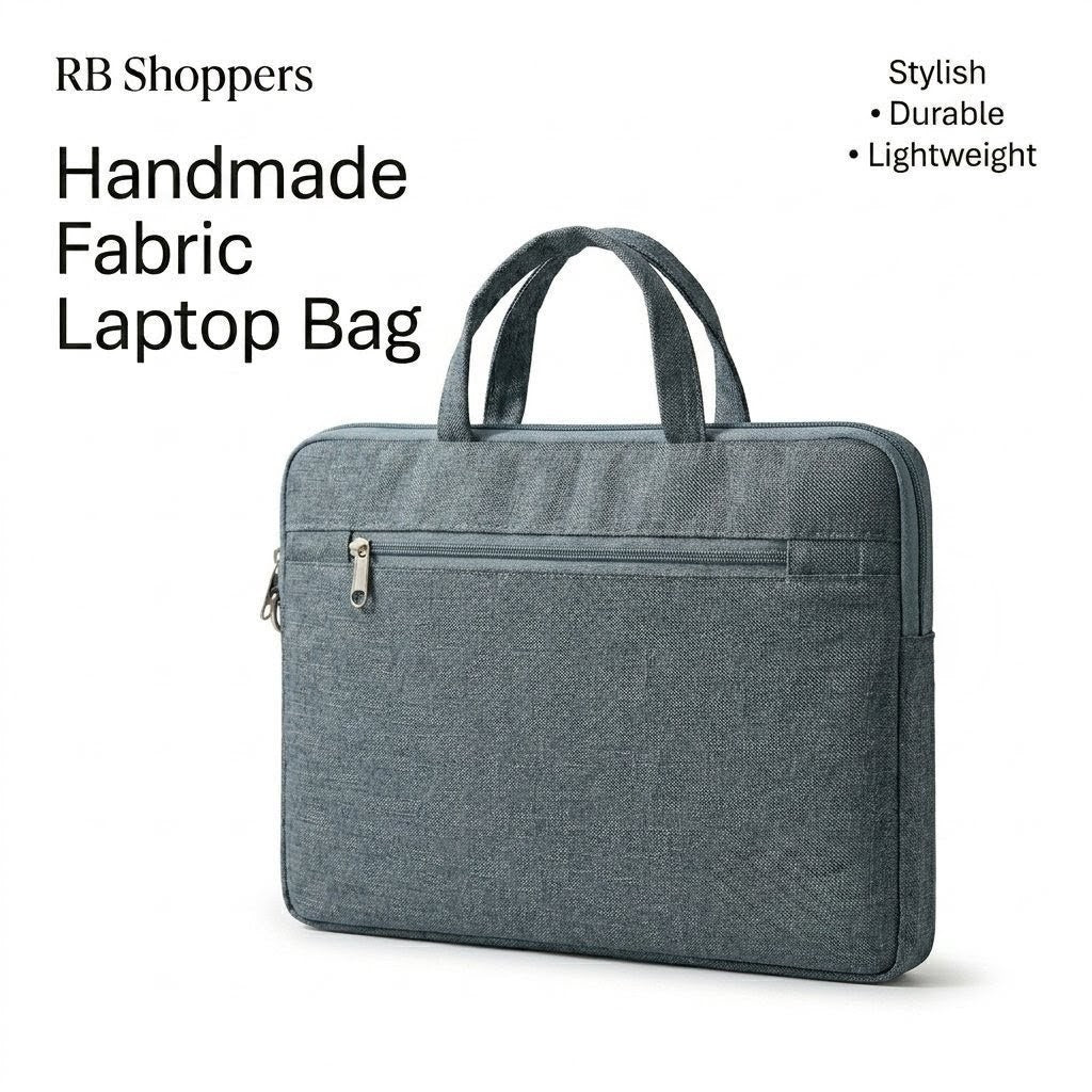 RB Shoppers Water Resistant Laptop Sleeve/Laptop Case/Laptop Cover with Handle Compatible for 17 Inch x 12 Inch Laptops & Notebooks