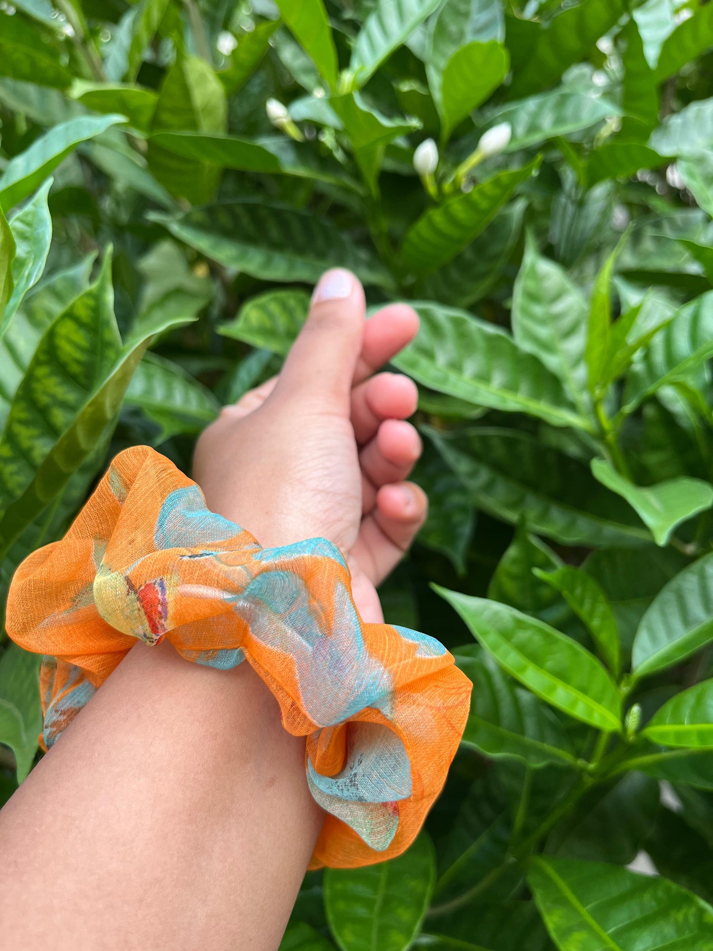 Scrunchie Orange